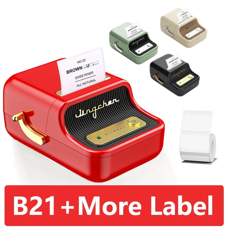 Tiny Label Wizard: The Inkless Sticker Magic Machine for Your Phone!