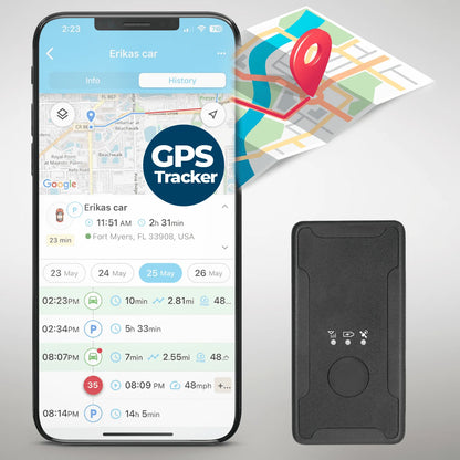 Tiny Ninja GPS: The Stealthy Sidekick for Your Car, Kids, and Grandparents – Now with 4 Weeks of Battery Life and a Splash-Proof Cape!