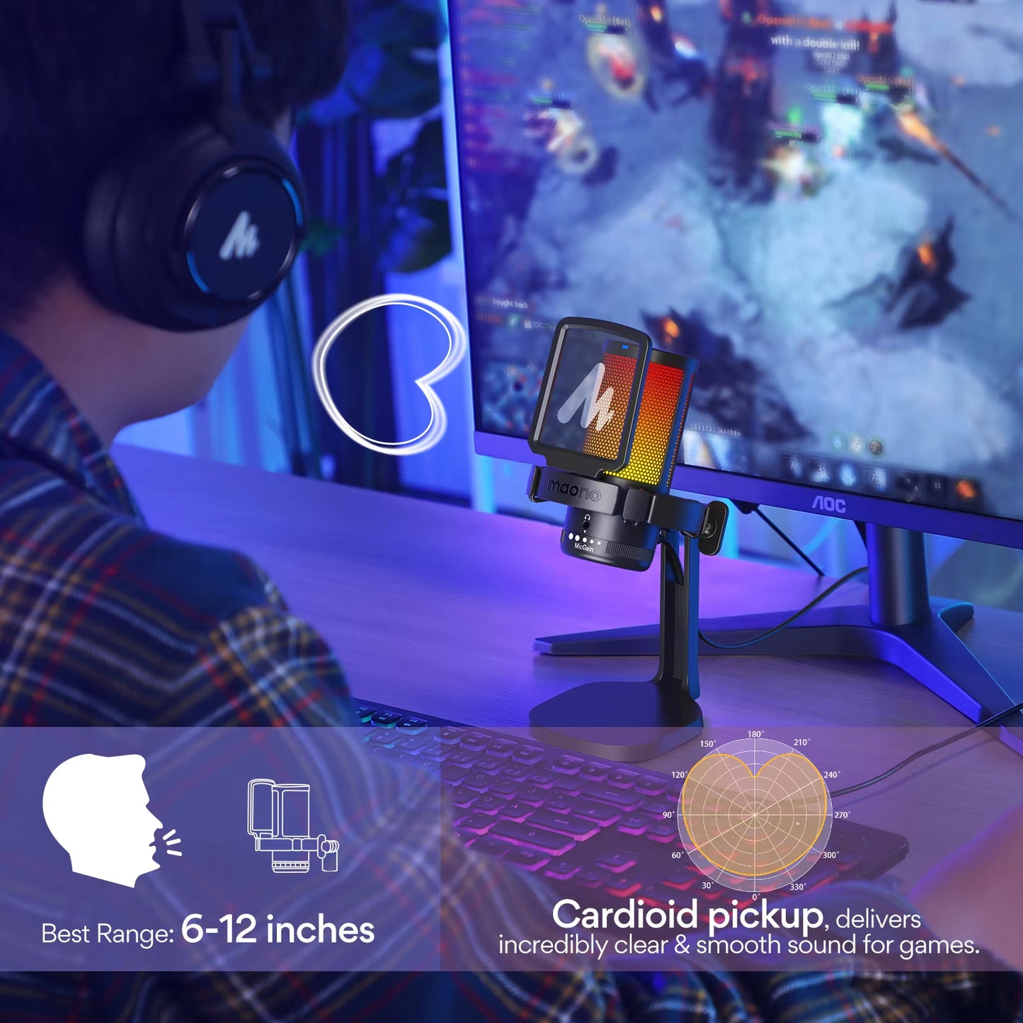 DGM20 Gamer Gabber: The USB Mic That Makes Your Voice Sound Like a Pro and Your Cat Sound Like a DJ!