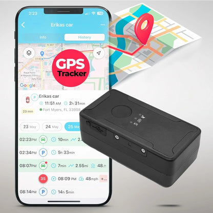 Tiny Ninja GPS: The Stealthy Sidekick for Your Car, Kids, and Grandparents – Now with 4 Weeks of Battery Life and a Splash-Proof Cape!