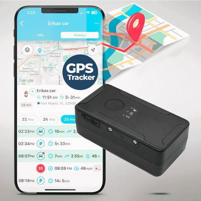 Tiny Ninja GPS: The Stealthy Sidekick for Your Car, Kids, and Grandparents – Now with 4 Weeks of Battery Life and a Splash-Proof Cape!